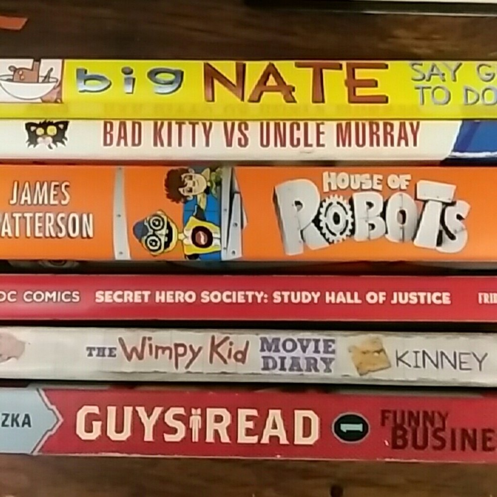 Books.  Junior readers..upper elementary